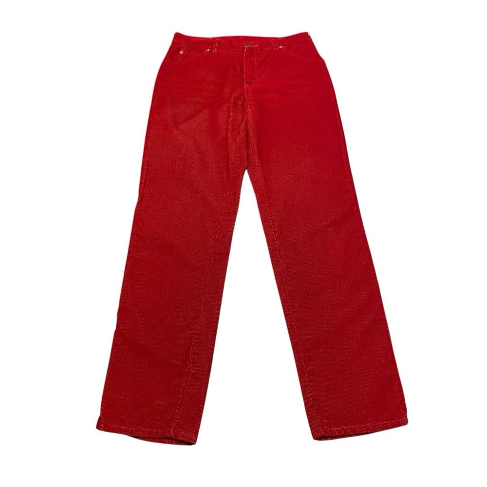 Vintage Women’s Levi’s 910 Corduroy Pants Jeans USA Made 11 Med 30x32 High Rise - Picture 8 of 10